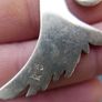 Vintage 925 Sterling Silver Pendant With Chain 11.8g L11" Image 3