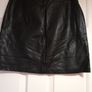 Stradivarius faux leather mini skirt Image 3