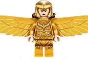 LEGO Minifigure - DC Super Heroes - Wonder Woman (Gold Wings)
