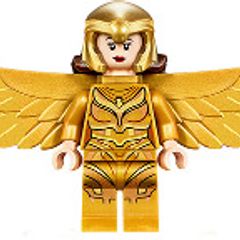 LEGO Minifigure - DC Super Heroes - Wonder Woman (Gold Wings)