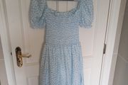 Floral summer dress size L with sleeve