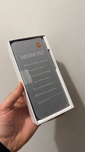 Xiaomi Redmi 15C 8GB 256GB Black Brand New Opened Box