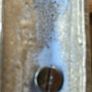 Antique solid brass 18 in crusifix. Heavy piece Image 7