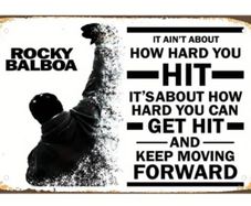 Rocky Balboa : Metal Sign