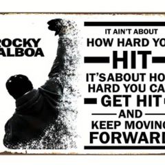 Rocky Balboa : Metal Sign