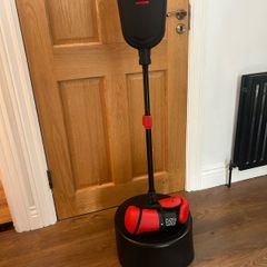 Kids Standted punching bag with 4oz gloves
