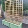 Wooden Planter with Trellis Image 2