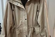 Zara Trench Coat With Hood