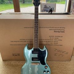 Epiphone SG special guitar and orange combo amp