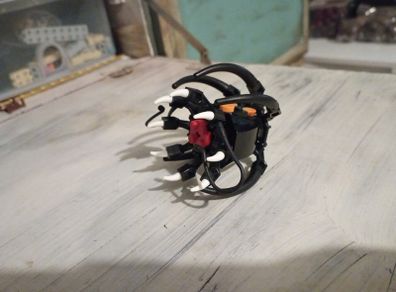 Lego minifigure animals star wars rathar black