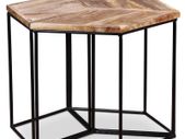 Coffee Table Solid Mango Wood 48x48x40 cm