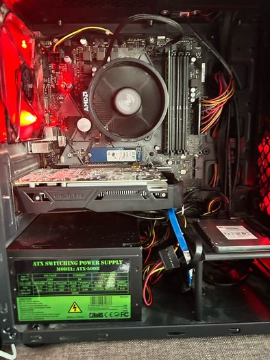 Asus Gaming PC GTX 1050 Ti OC 4GB with keyboard and mouse