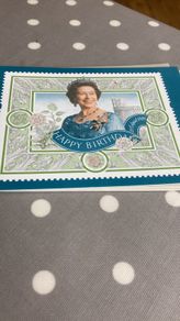 Queen Elizabeth II postcard