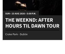 Concert tickets