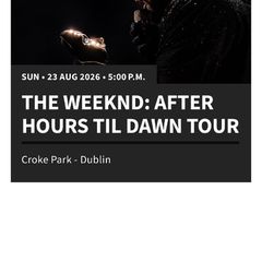 Concert tickets
