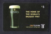 1990s Torc Telecom IR5 Guinness The Home of The World's Biggest Pint Callcar Used