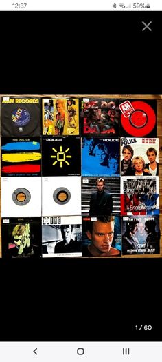 Police,Sting bundle of 16 singles LP