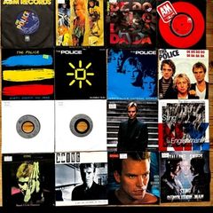 Police,Sting bundle of 16 singles LP