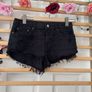 shorts  Bershka size 10 black frayed end style Image 5