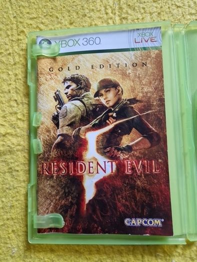 Resident Evil 5 Gold Edition Xbox360 Games Original