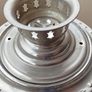 Brass plated electric Samovar 1988 made in the Soviet Union  working fine Image 3