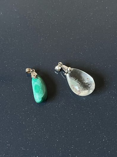 Silver Gemstone Pendant