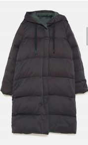Zara Long puffer jacket