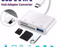 3 in 1 Adapter Type C TF CF SD Memory Card Reader Recorder Compact Flash USB-C Pro Huawei Macbook