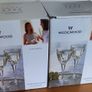 4 Wedgwood Crystal White wine Glasses Image 6