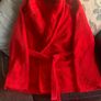 Red half gown (Jacket Style) Image 3