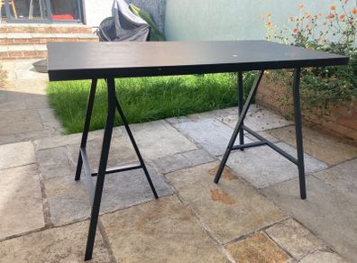 IKEA desk Linnmon top & lerberg trestles