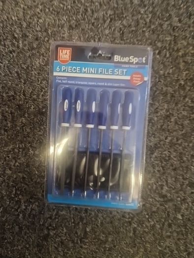 6 pice mini file set