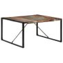 Dining Table 140x140x75 cm Solid Reclaimed Wood Image 5