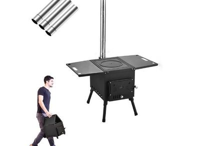 Camping Stove Cast Iron Hot Tent Wood Stove