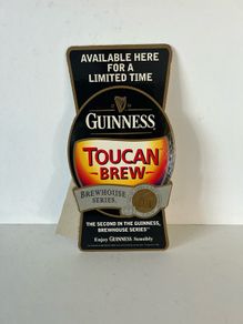 Guinness toucan brew showcard (nos)