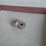 Pandora sparkly clear charm clips very good condition hallmarked Image 3