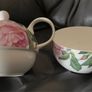 Newbridge Home Rose Collection bone china tea-for-one set and creamer Image 6