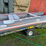 Inflatable Kolibri 4m Boat with trailer Image 2