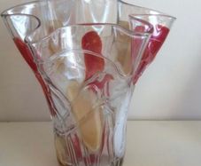 Newgrange Strawberry & Cream Vase