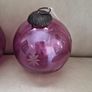 vintage glass baubles Image 4