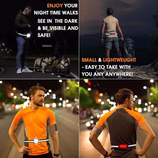 Running Light for Runners - IPX5 Waterproof