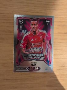 llexander Isak match attax card