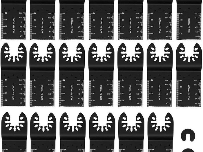 NEW SALE | Oscillating Saw Blades, 20 Pcs Universal Quick Release Multitool Blades for DeWalt Craftsman Bosch FEIN Ridgid Makita Milwaukee