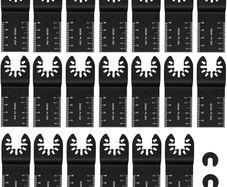 NEW SALE | Oscillating Saw Blades, 20 Pcs Universal Quick Release Multitool Blades for DeWalt Craftsman Bosch FEIN Ridgid Makita Milwaukee
