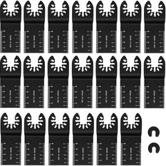 NEW SALE | Oscillating Saw Blades, 20 Pcs Universal Quick Release Multitool Blades for DeWalt Craftsman Bosch FEIN Ridgid Makita Milwaukee