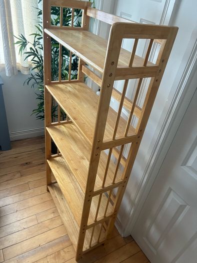 Pine shelves