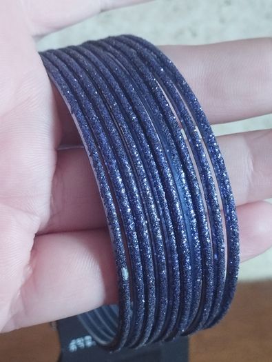 Sparkling Blue Bracelets.