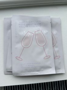 Patchology serve chilled rose sheet masks new