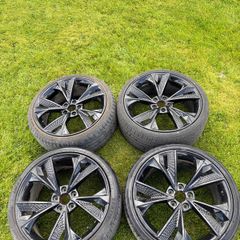 Black diamond cut alloys