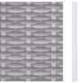 Garden Privacy Screens 4 pcs PVC 35x0.19 m Rattan Grey Image 6
